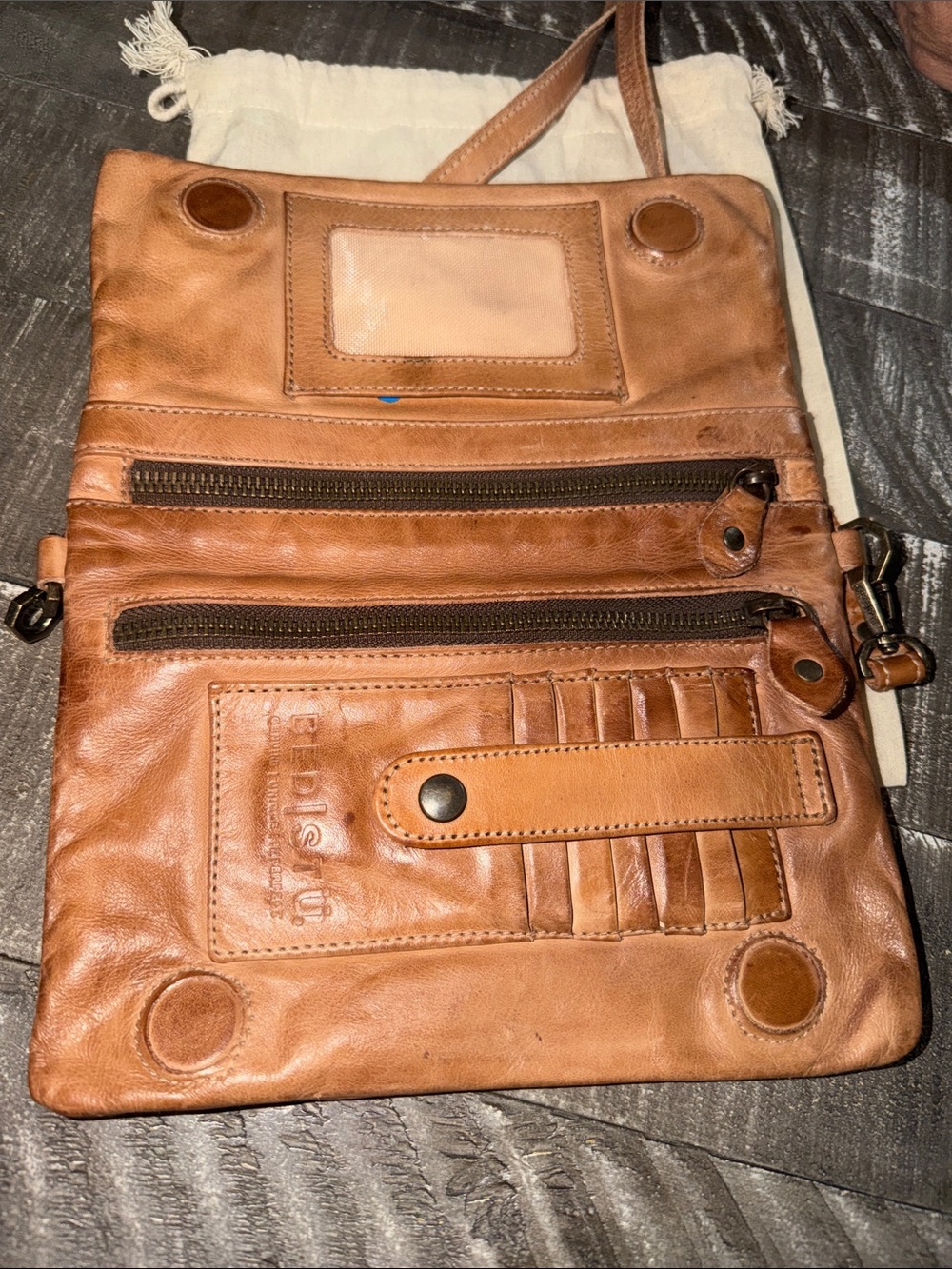 BED|STU Cognac Tan Leather Cadence Bag - Picture 2 of 2